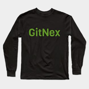 GitNex text only Long Sleeve T-Shirt